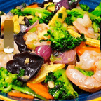 Best Stir-Fried Shrimp With Veggies 素菜蝦 in Kenmore, WA